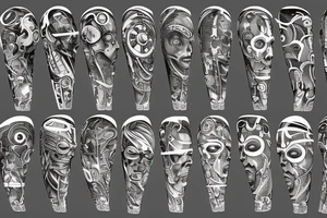 artificial intelligence singularity no more humans tattoo idea