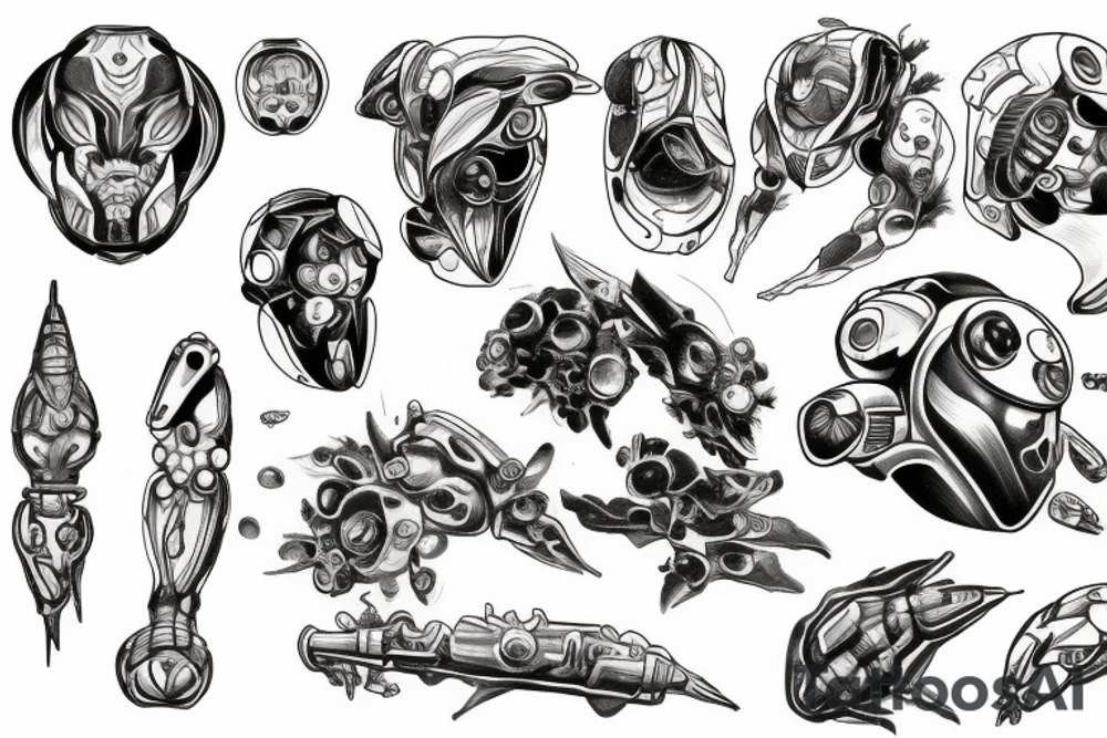 metroid tattoo tattoo idea