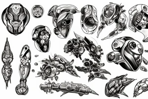 metroid tattoo tattoo idea