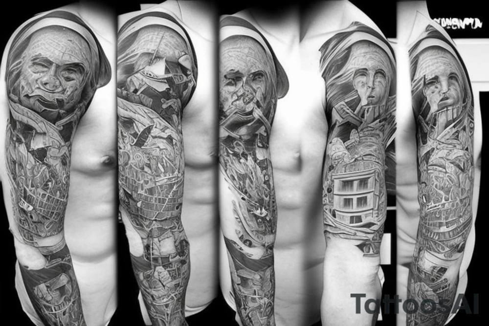 Funny prison break tattoo idea