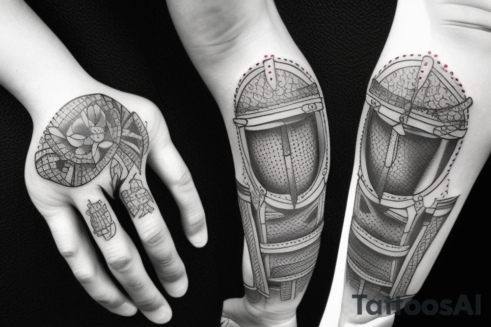 Funny prison break tattoo idea