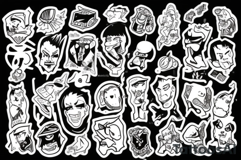 Man behind a tattoo idea