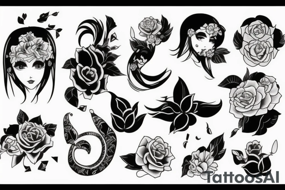 Brother and sister tattoo idea