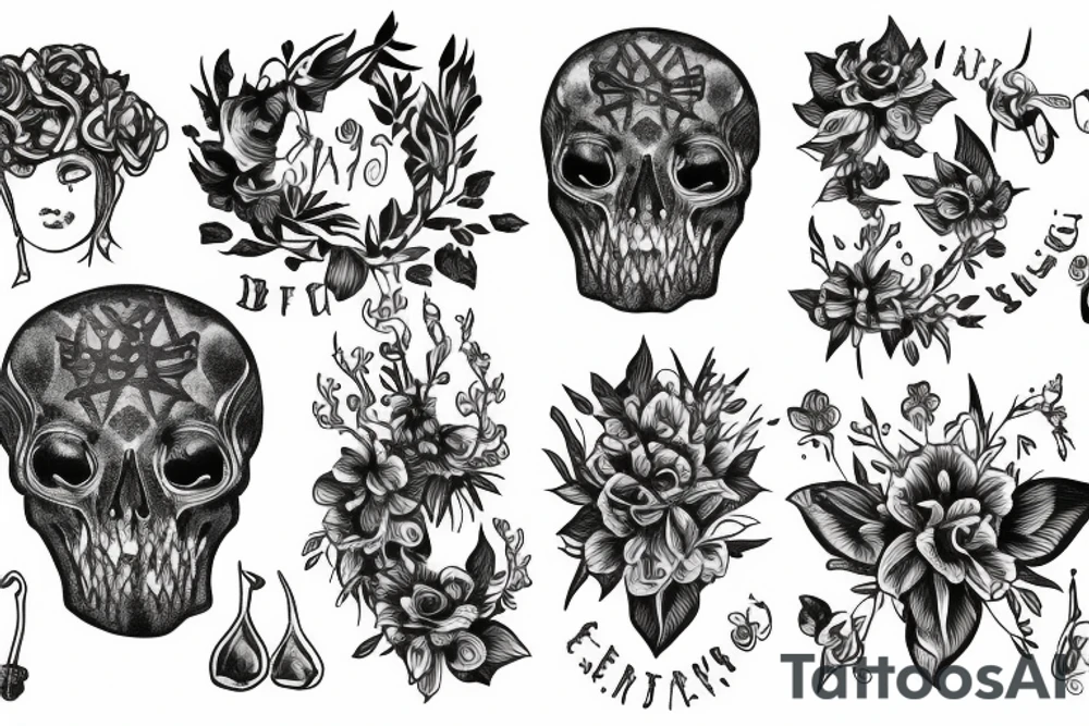 Fledermäuse kommen aus der Dunkelheit tattoo idea