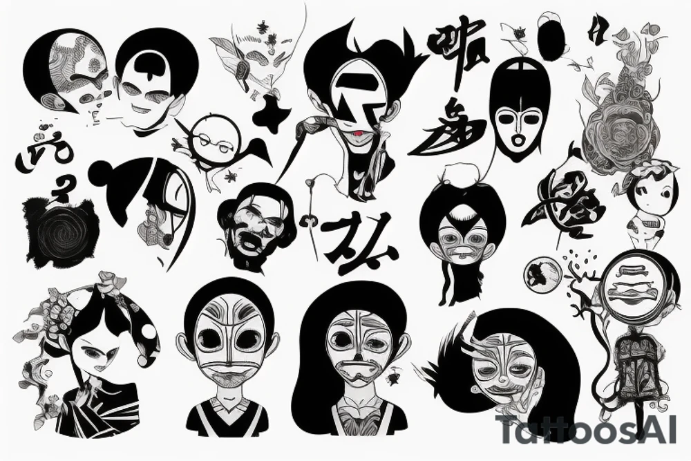 Brother and sister together tattoo idea