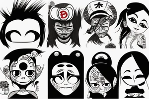 Brother and sister together tattoo idea