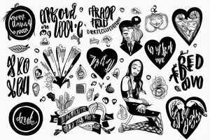 Frau vor Spiegel  traurig you did a good Job tattoo idea