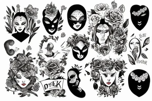 I wanna look in the mirror, telling myself that I did a good job tattoo idea