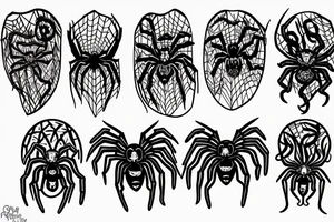 Ghostspider tattoo idea
