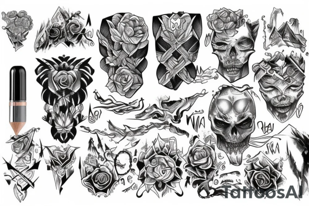 Mountain tattoo idea