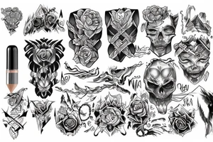 Mountain tattoo idea