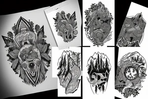 Mountain tattoo idea