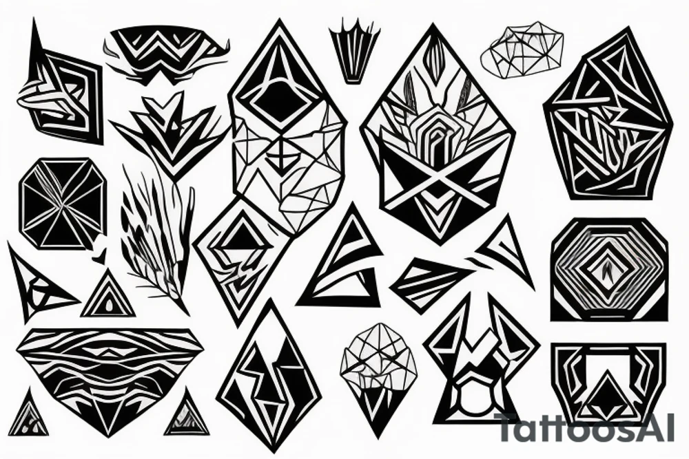 Mountain tattoo idea