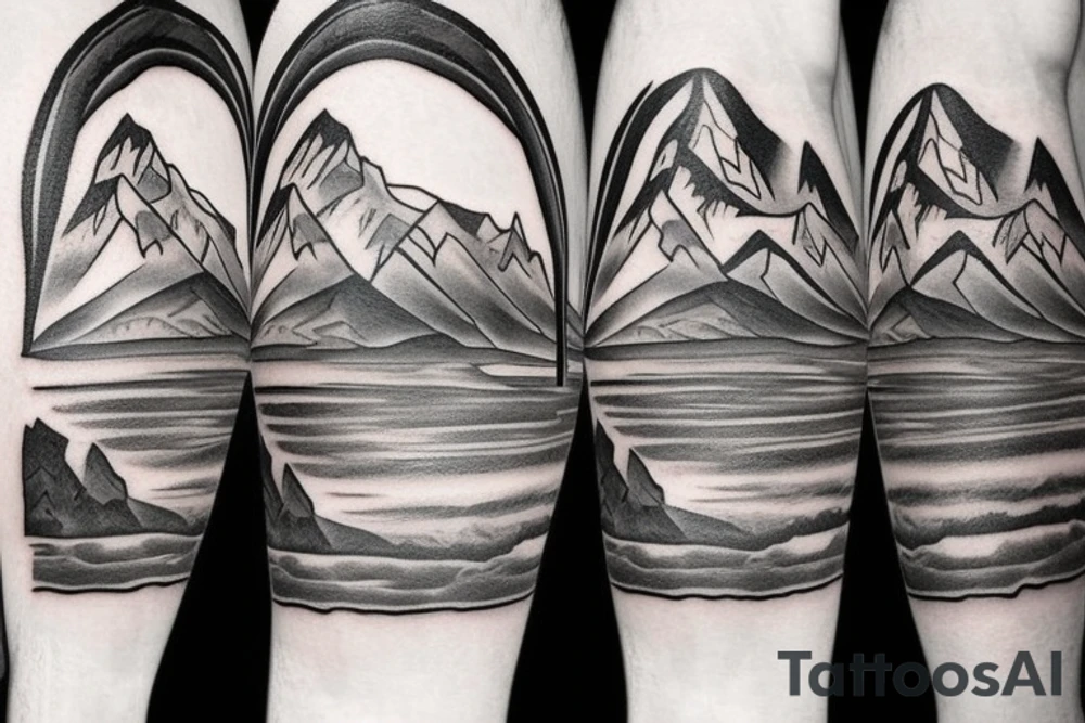 Mountain, Canyon tattoo idea