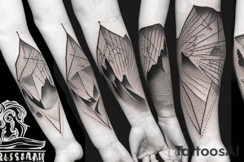 Mountain, Canyon, Renaissance tattoo idea