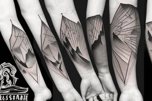 Mountain, Canyon, Renaissance tattoo idea