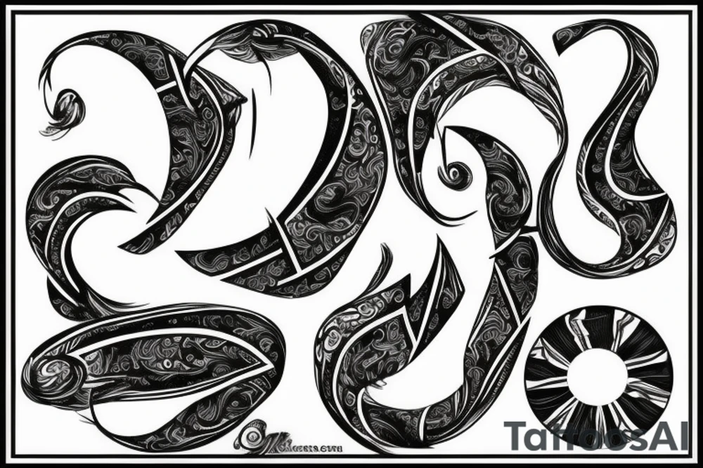 Horseshoe tattoo idea