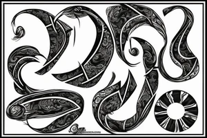 Horseshoe tattoo idea
