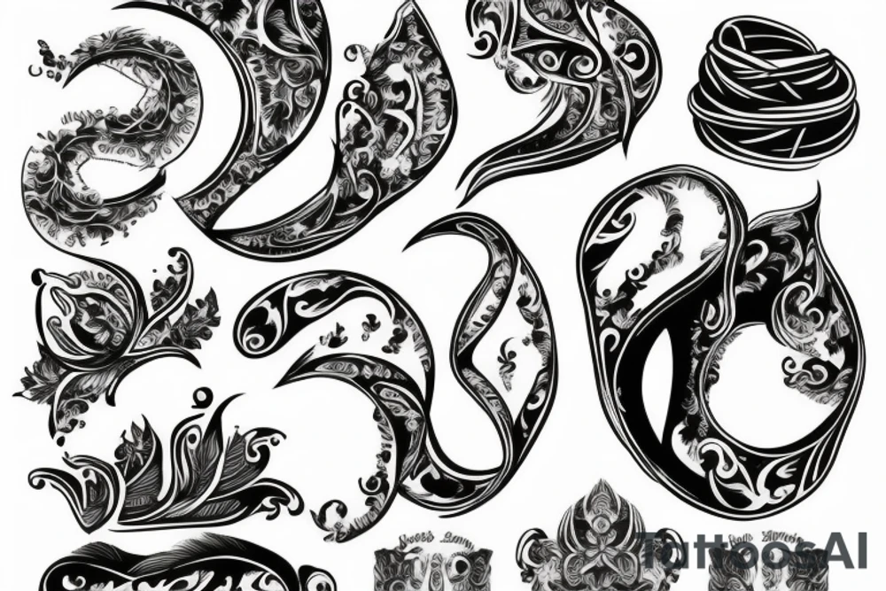 Horseshoe tattoo idea