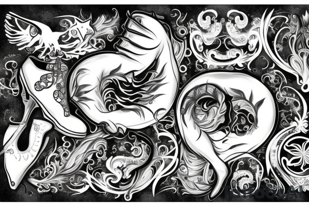 Horseshoe, horse tattoo idea