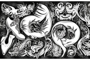 Horseshoe, horse tattoo idea