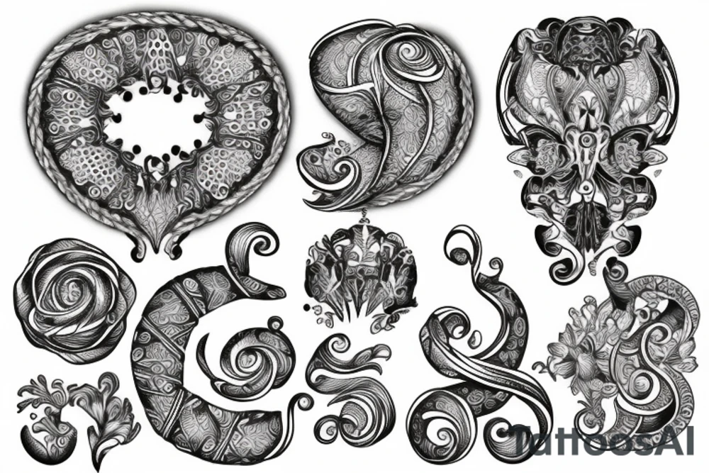Horseshoe tattoo idea