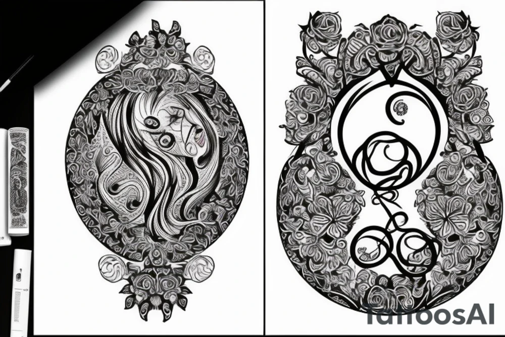 Horseshoe tattoo idea