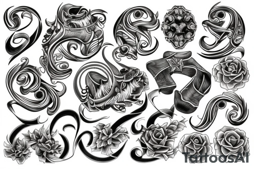Horseshoe tattoo idea