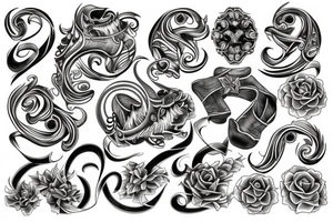 Horseshoe tattoo idea