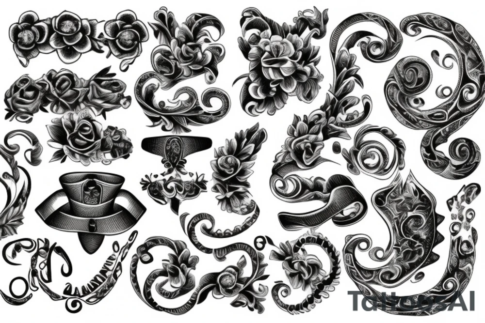 Horseshoe tattoo idea