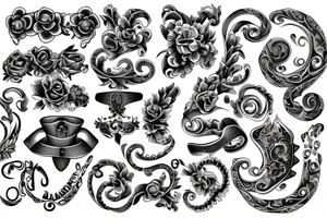 Horseshoe tattoo idea