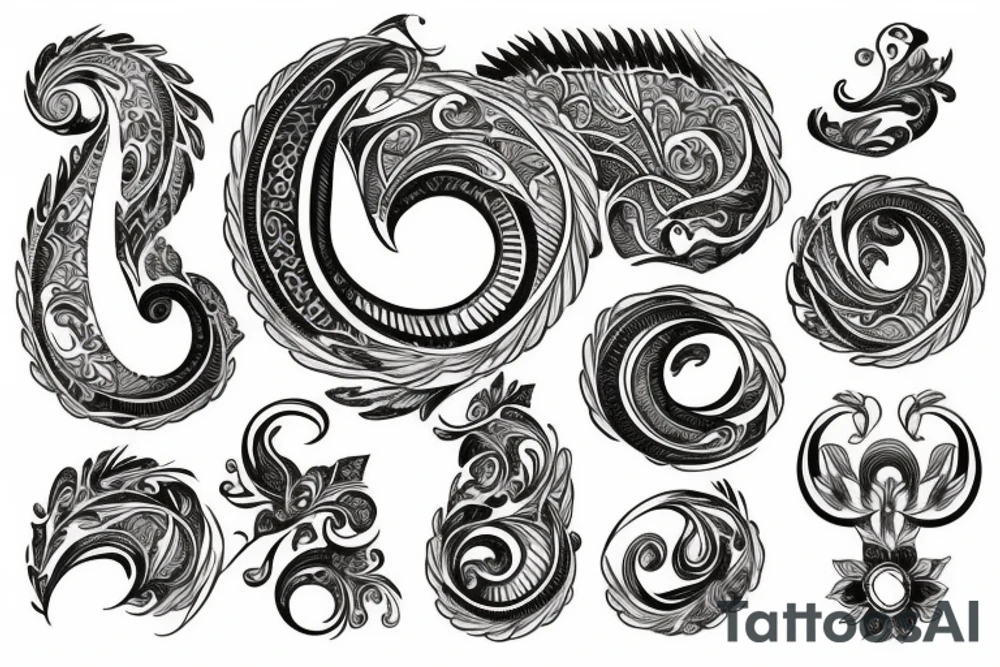 horseshoe tattoo idea