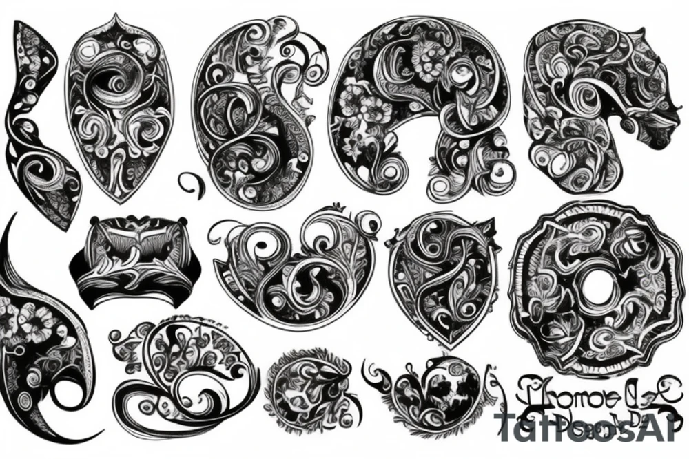 horseshoe tattoo idea