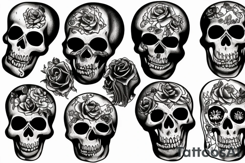 Scull tattoo idea
