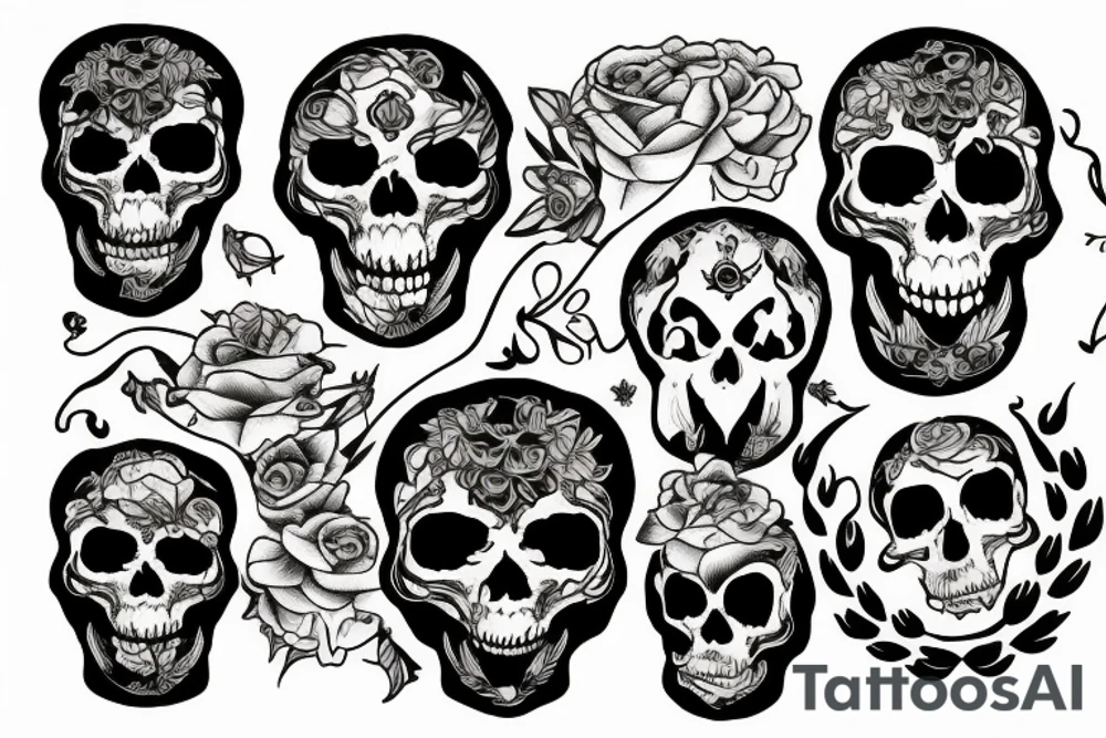 Scull tattoo idea