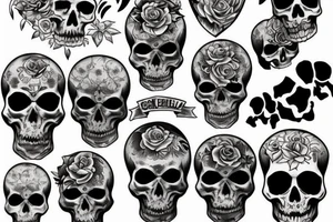 Scull tattoo idea
