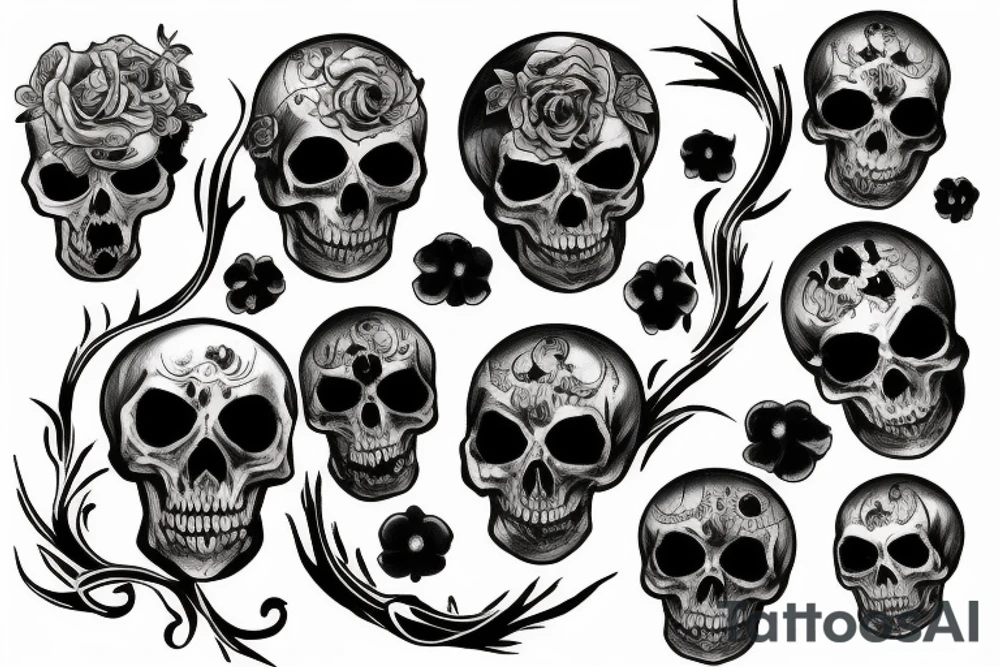 Scull tattoo idea