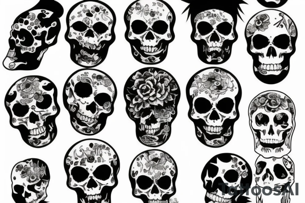 Scull tattoo idea