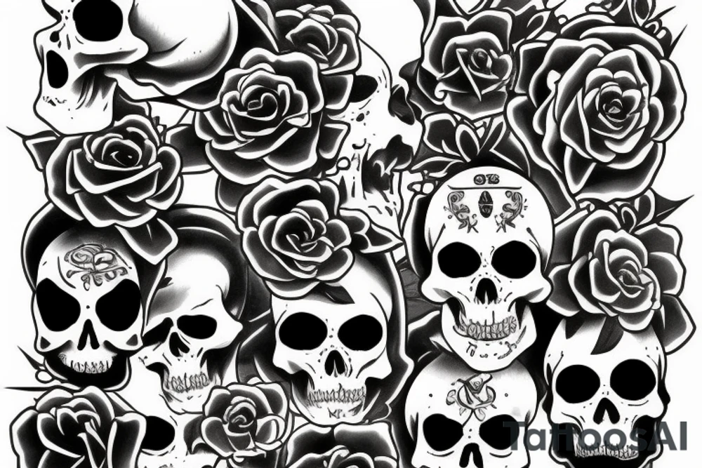 Scull tattoo idea