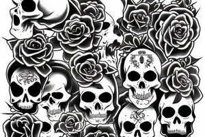 Scull tattoo idea