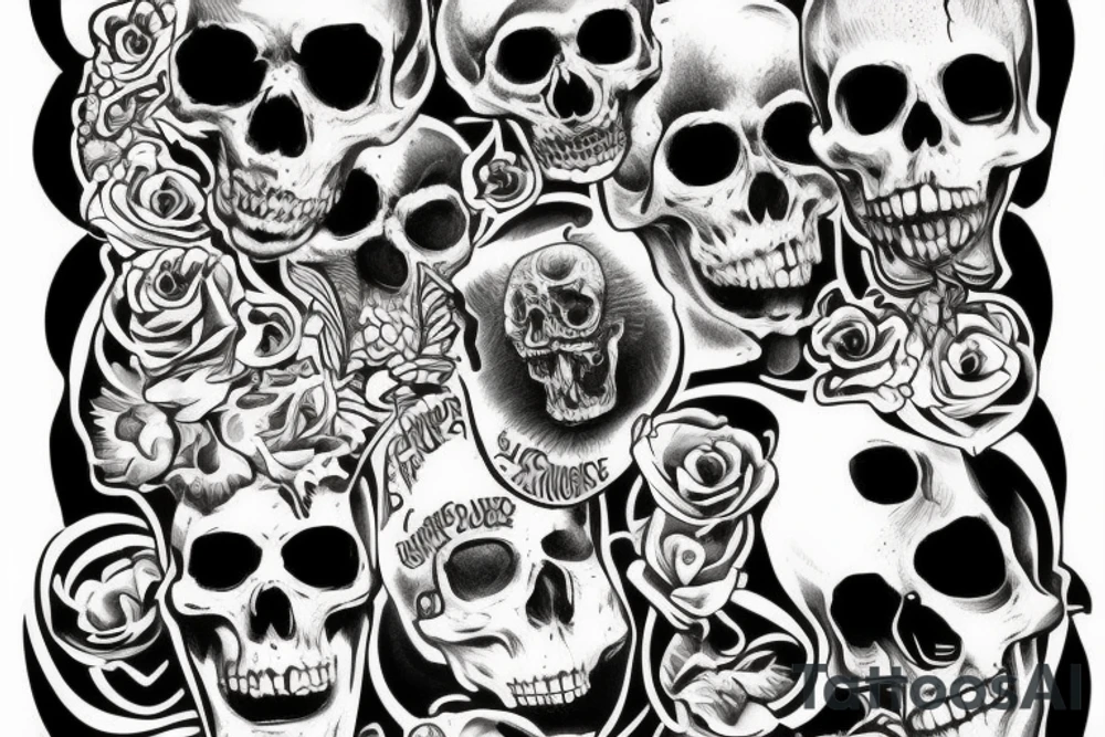 Scull tattoo idea
