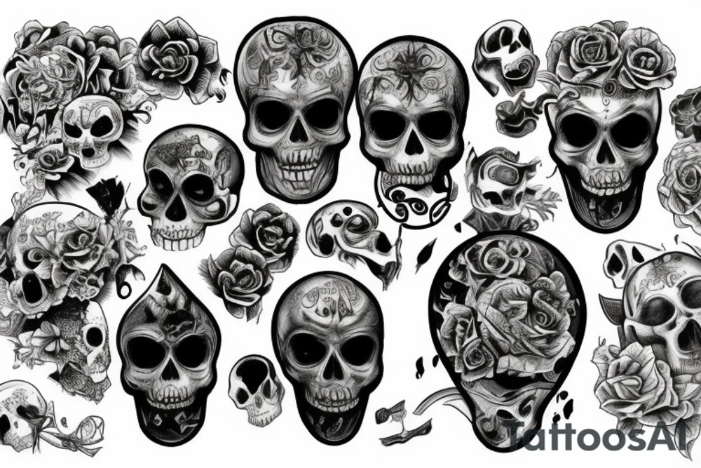 Scull tattoo idea