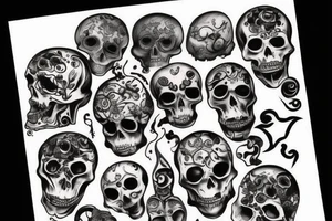 Scull tattoo idea