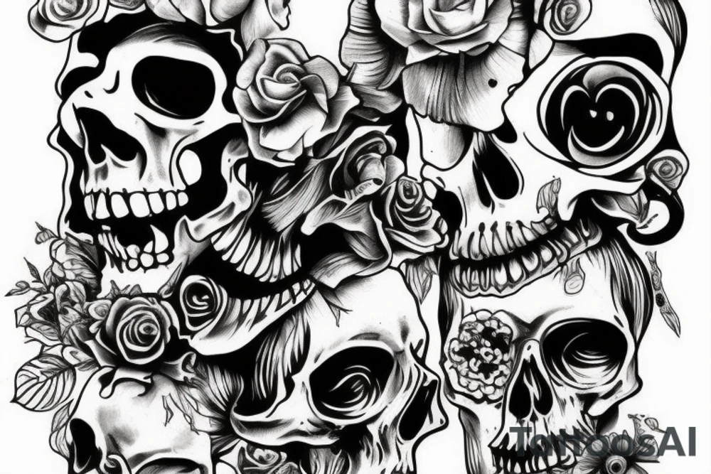 Scull tattoo idea