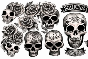 Scull tattoo idea