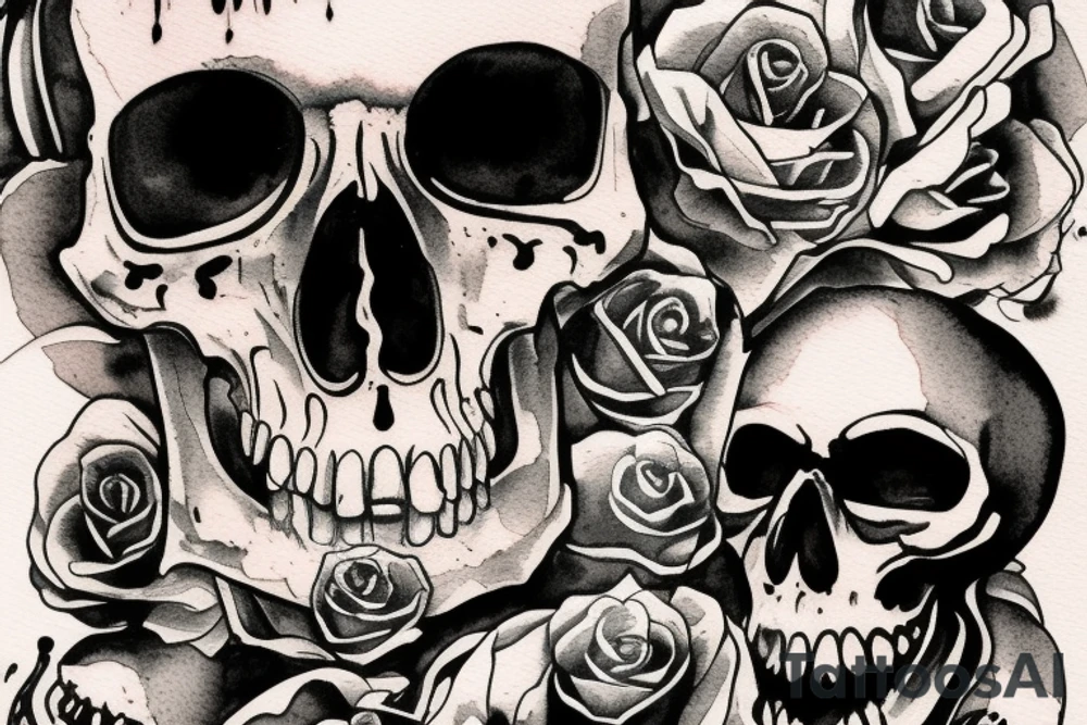 Scull tattoo idea