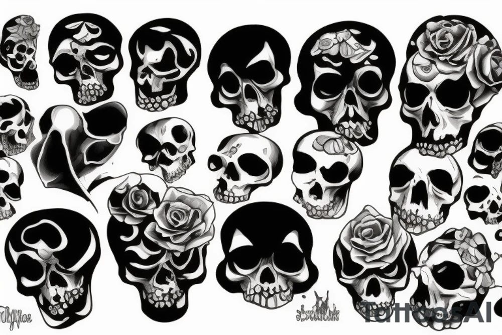 Scull tattoo idea