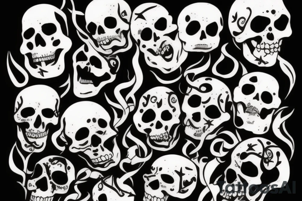 Scull tattoo idea