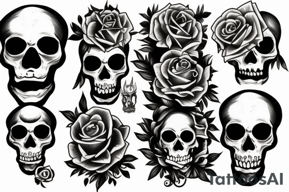 Scull tattoo idea