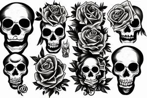 Scull tattoo idea